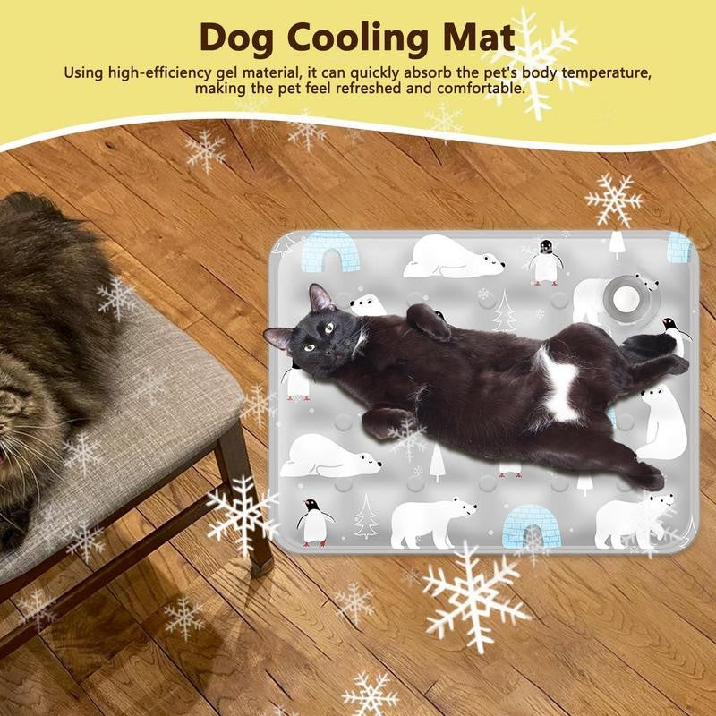 Esteira de verão refrigerando para Pet, cama de gato, almofada auto-refrigerand
